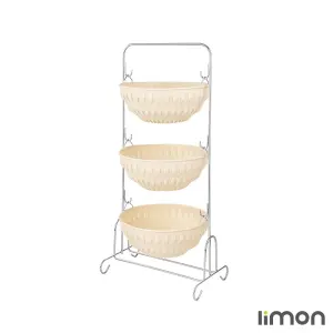 جا سیب زمینی و پیازی 3 طبقه لیمون