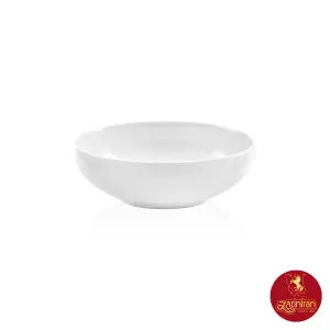 پیاله چینی زرین ایتالیا اف سفید سایز 22