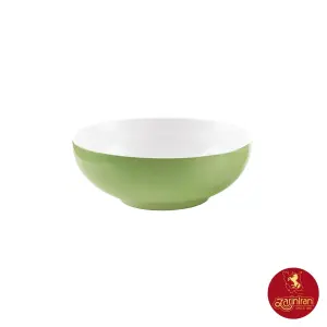 پیاله چینی زرین ایتالیا اف طرح پسته سایز 22