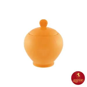 قندان چینی زرین ایتالیا اف طرح نارنج