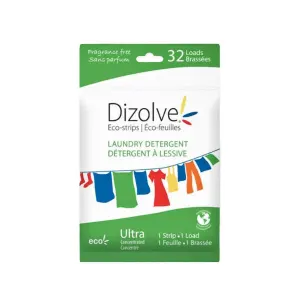 برگ رخت لباسشویی دیزالو Dizolve سبز بدون رایحه 32 عددی خارجی