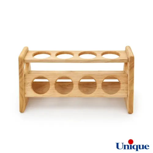 ست ادویه یونیک پایه دار چوبی 8 تایی UN-6122