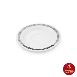 نعلبکی چینی زرین هتلی 49 سایز 13 طرح وگاس