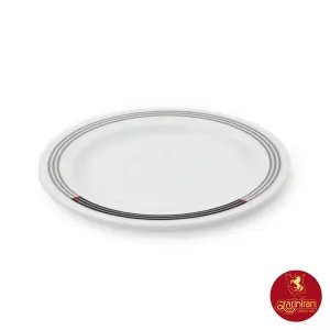 نعلبکی چینی زرین هتلی 49 سایز 16 طرح وگاس