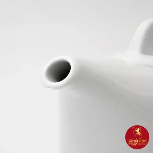 قوری چینی زرین هتلی 49 سه فنجان طرح وگاس