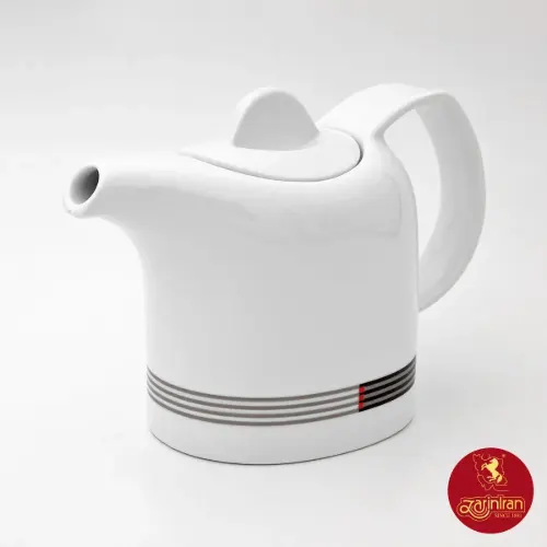 قوری چینی زرین قهوه خوری سه فنجان هتلی 49 وگاس