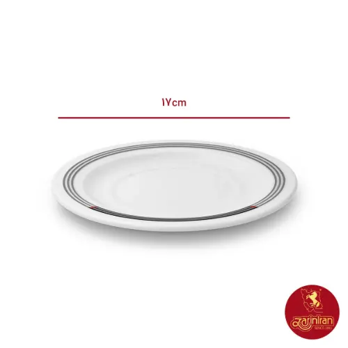 زیر پیاله چینی زرین 16 سانتیمتری هتلی 49 وگاس