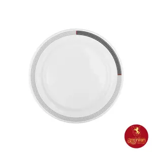 بشقاب تخت چینی زرین هتلی 49 سایز 20 طرح وگاس