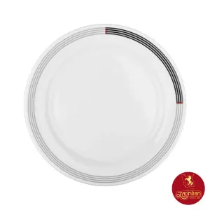 بشقاب تخت چینی زرین هتلی 49 سایز 31 طرح وگاس