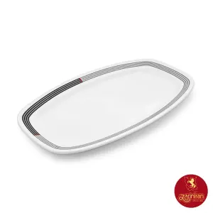 دیس کباب متوسط چینی زرین هتلی 49 سایز 40 طرح وگاس