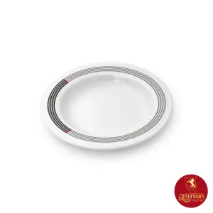 بشقاب گود چینی زرین هتلی 49 سایز 20 طرح وگاس