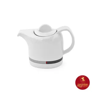 قوری چینی زرین قهوه خوری دو فنجان هتلی 49 وگاس