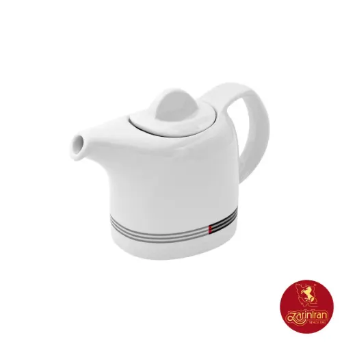 قوری چینی زرین قهوه خوری دو فنجان هتلی 49 وگاس