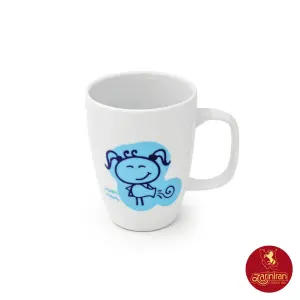 ماگ چینی زرین سوئدی طرح ماه تولد بهمن