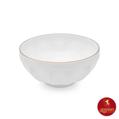 سرویس 7 پارچه پیاله چینی زرین نئوکلاسیک طرح زرین رزگلد