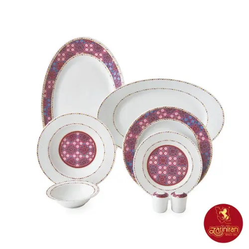 خرید سرویس چینی زرین رادیانس توسکانی 12 نفره 102 پارچه