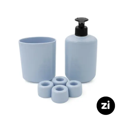 ست سرویس بهداشتی چینی زرین زی هایگن طرح یاس مناسب برای مصارف روزمره