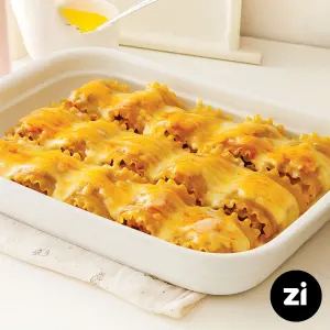 چینی زرین دیس لازانیا سایز 40