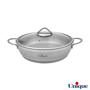 تابه استیل یونیک UN-9945 سایز ۲۸