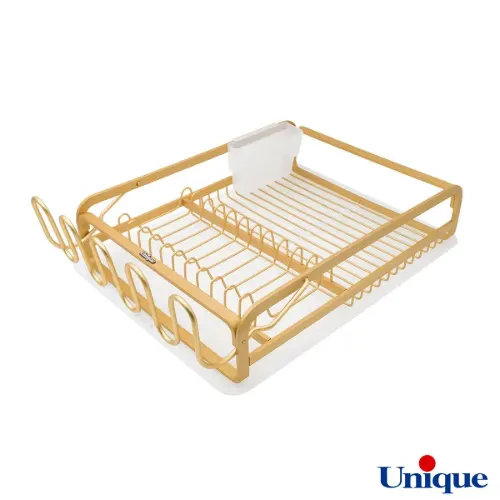 آبچکان یک طبقه آلومینیوم رنگ طلایی یونیک UN-2640