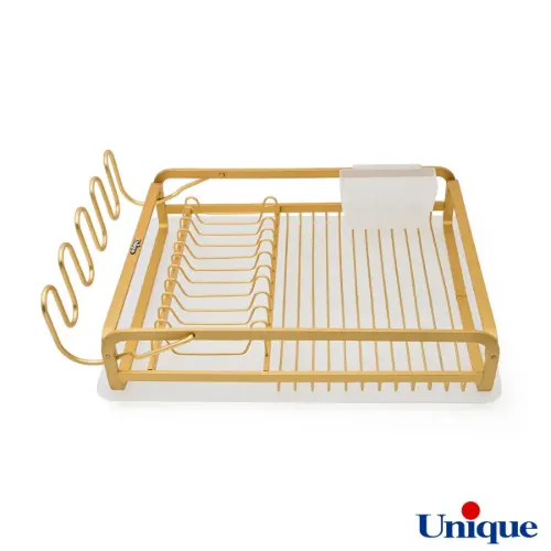 آبچکان یک طبقه آلومینیوم رنگ طلایی یونیک UN-2640