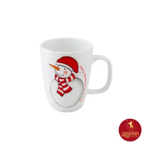 ماگ چینی زرین سوئدی طرح سانتا