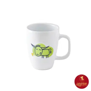 ماگ چینی زرین سوئدی طرح ماه تولد اردیبهشت