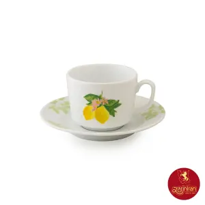 سرویس چای خوری چینی زرین رادیانس طرح سیترونلا 12 پارچه