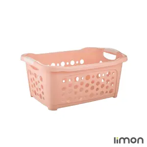 سبد رخت مستطیل متوسط لیمون