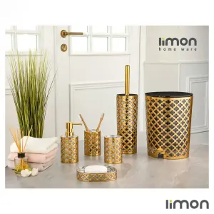 قیمت ست سرویس بهداشتی طرح گل لیمون