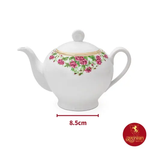 چینی زرین قوری ایتالیا 8 طرح بیدگل