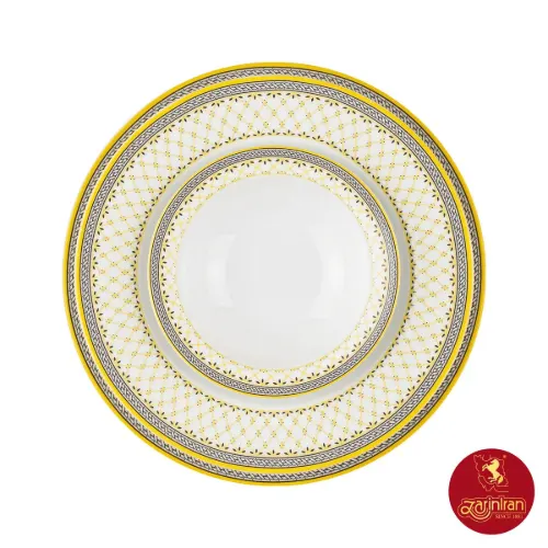 سرویس چینی زرین ایتالیا اف ویلیج 6 نفره 28 پارچه