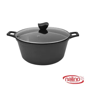 قابلمه گرانیتی نالینو مدل دنیز سایز 32 مشکی