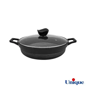 تابه گرانیتی دو دسته یونیک سایز 28 مدل UN-7815