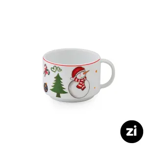 فنجان چایخوری چینی زرین (Zi) فرم اس طرح سانتا سایز 8