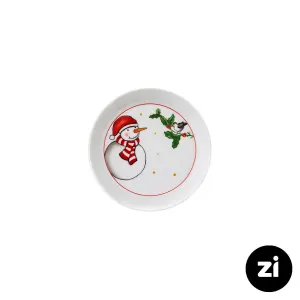 بشقاب تخت چینی زرین (Zi) فرم اس طرح سانتا سایز 12