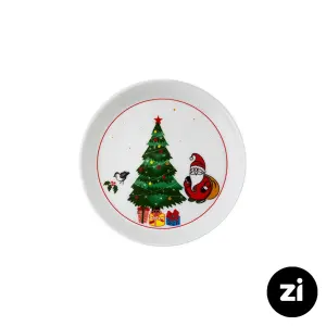 بشقاب تخت چینی زرین (Zi) فرم اس طرح سانتا سایز 15