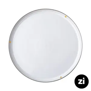 بشقاب تخت چینی زرین (Zi) فرم اس اپرا سایز 30