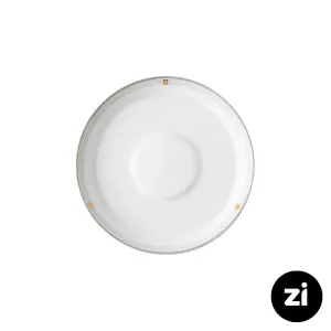 نعلبکی زیر استکانی چینی زرین (Zi) فرم اس طرح اپرا سایز 15