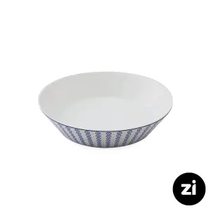 بشقاب گود چینی زرین فرم اس طرح ریچل سایز 19