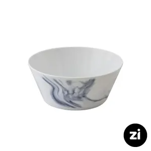 پیاله چینی زرین Zi فرم اس بلو استون سایز 18