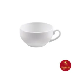 فنجان کاپوچینو، لاته چینی زرین سفید 240 سی سی