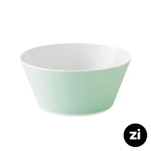 پیاله چینی زرین Zi فرم اس پاستیل سبز سایز 24