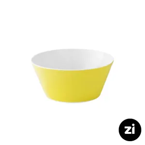 پیاله چینی زرین Zi فرم اس پاستیل لیمویی سایز 15