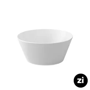 پیاله چینی زرین Zi فرم اس پاستیل طوسی سایز 18