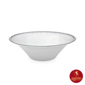 سالادخوری چینی زرین شهرزاد طرح وایت رز سایز 26