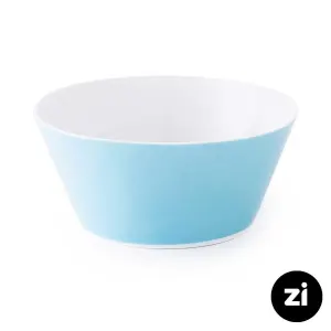 پیاله چینی زرین Zi فرم اس پاستیل آبی سایز 21