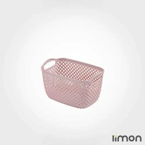 سبد رخت لیمون مستطیل طرح بافت 2140