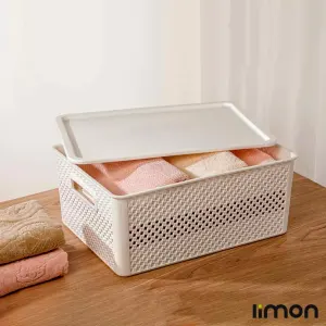 جعبه دربدار لیمون متوسط طرح بافت 2157