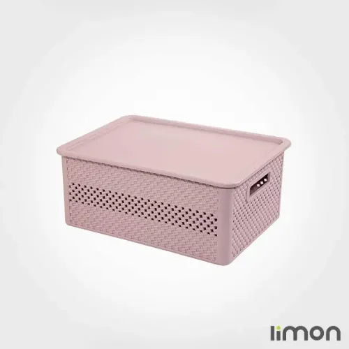 جعبه دربدار لیمون متوسط طرح بافت 2157